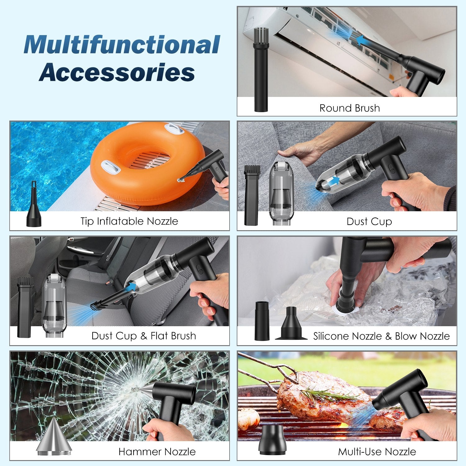 Compressed Air Duster with Brushless Motor: Ultimate Cleaning Power